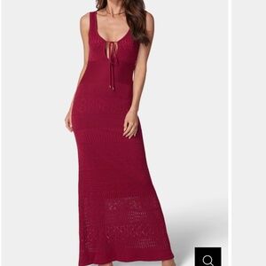 Juliette  Crochet Tank Maxi Dress. Size M